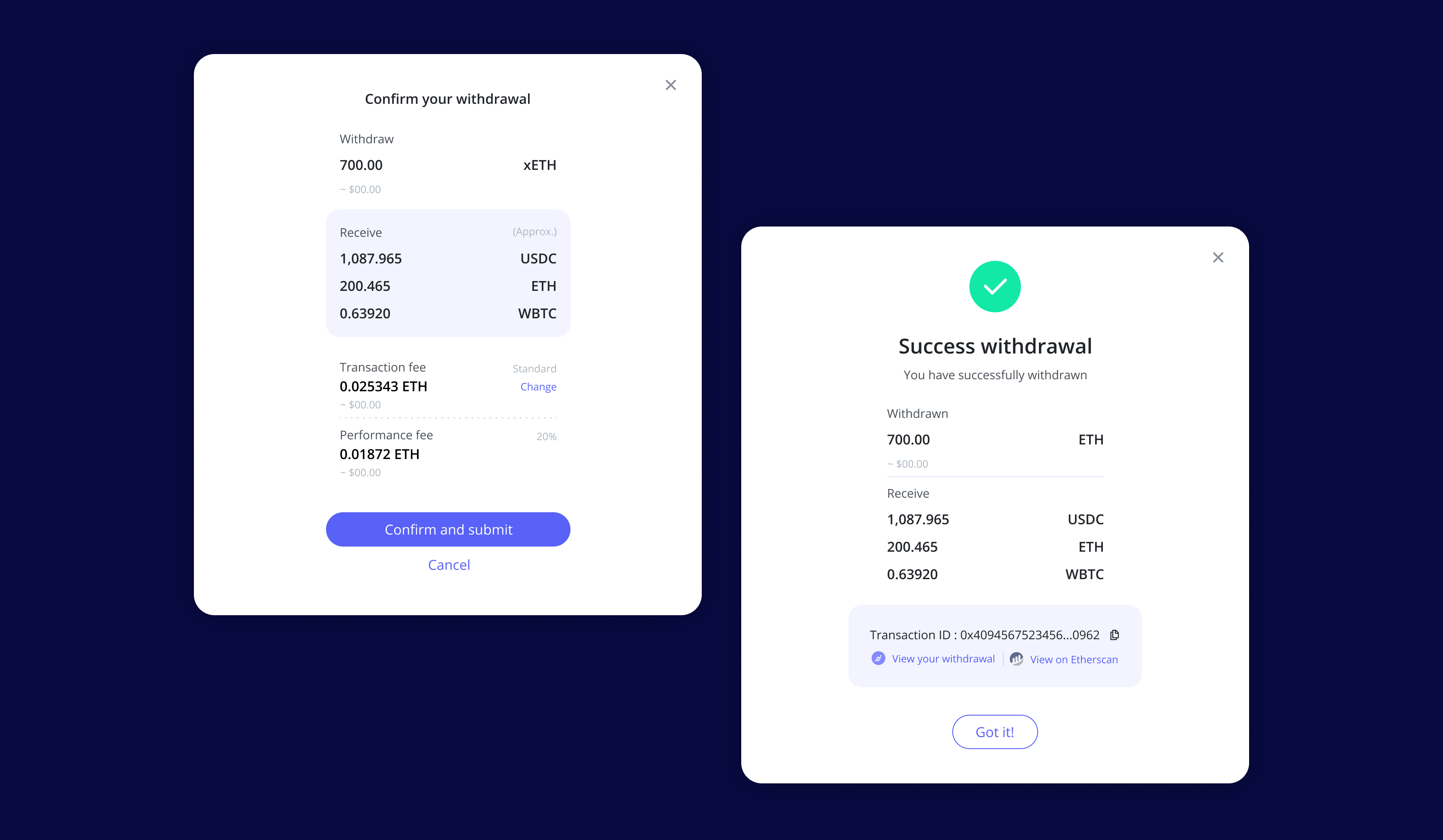 Wallet Design Pattern