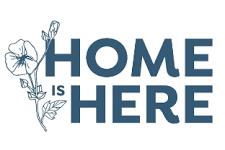 Home is Here logo