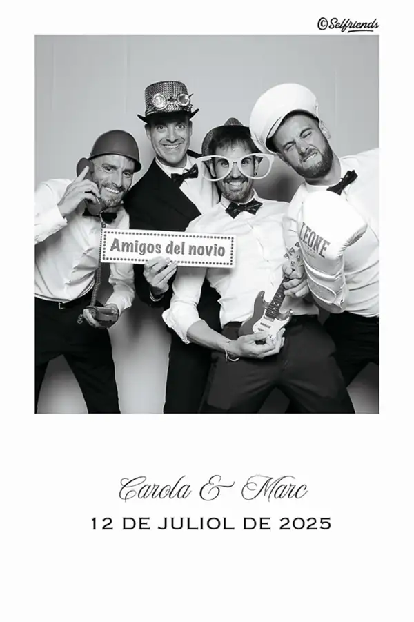 Diseño personalizado de fotografías para boda