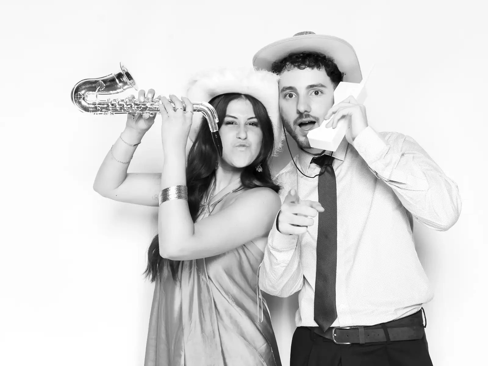 Novios en fotomatón Glam