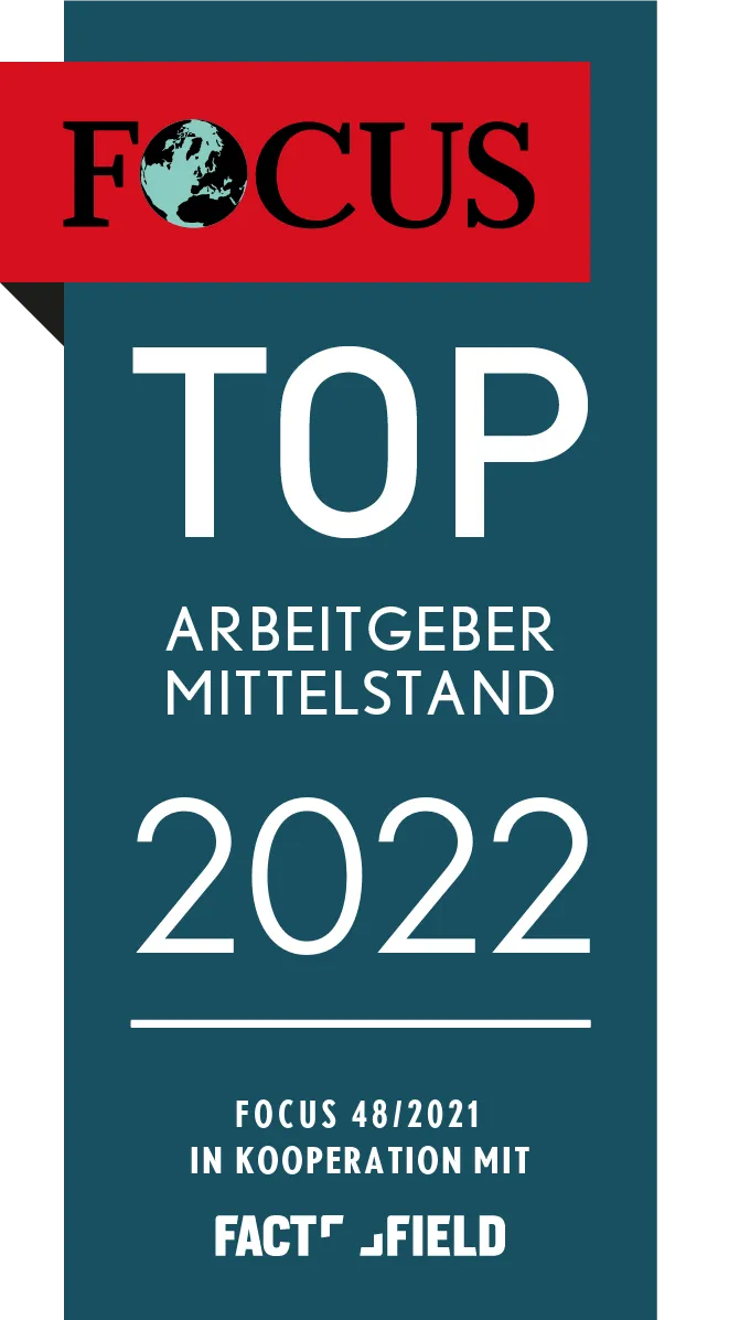 Focus Top Arbeitgeber 2022 Logo.