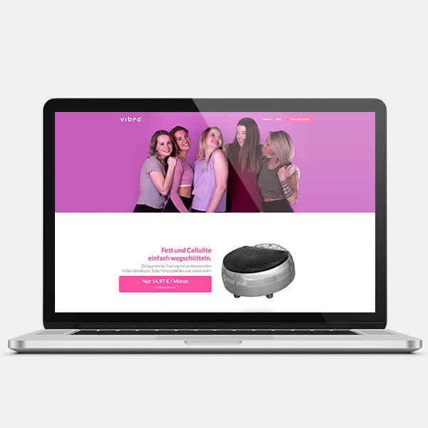 Referenz der Webseite vibro.fit www.vibro.fit