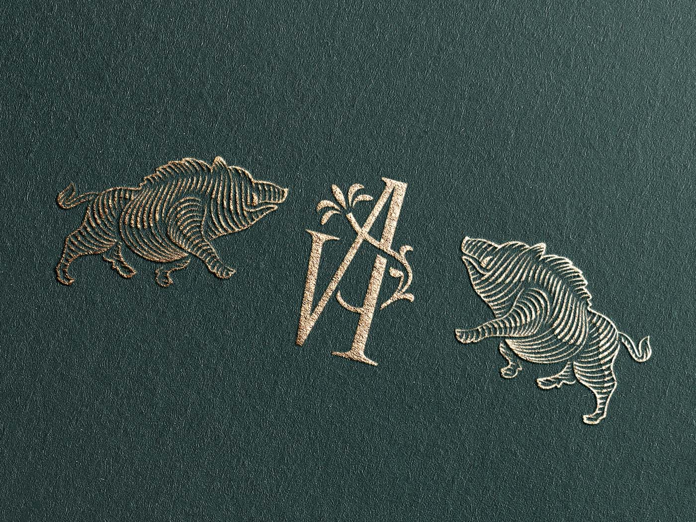 Villa Ardore Illustrative Monogram