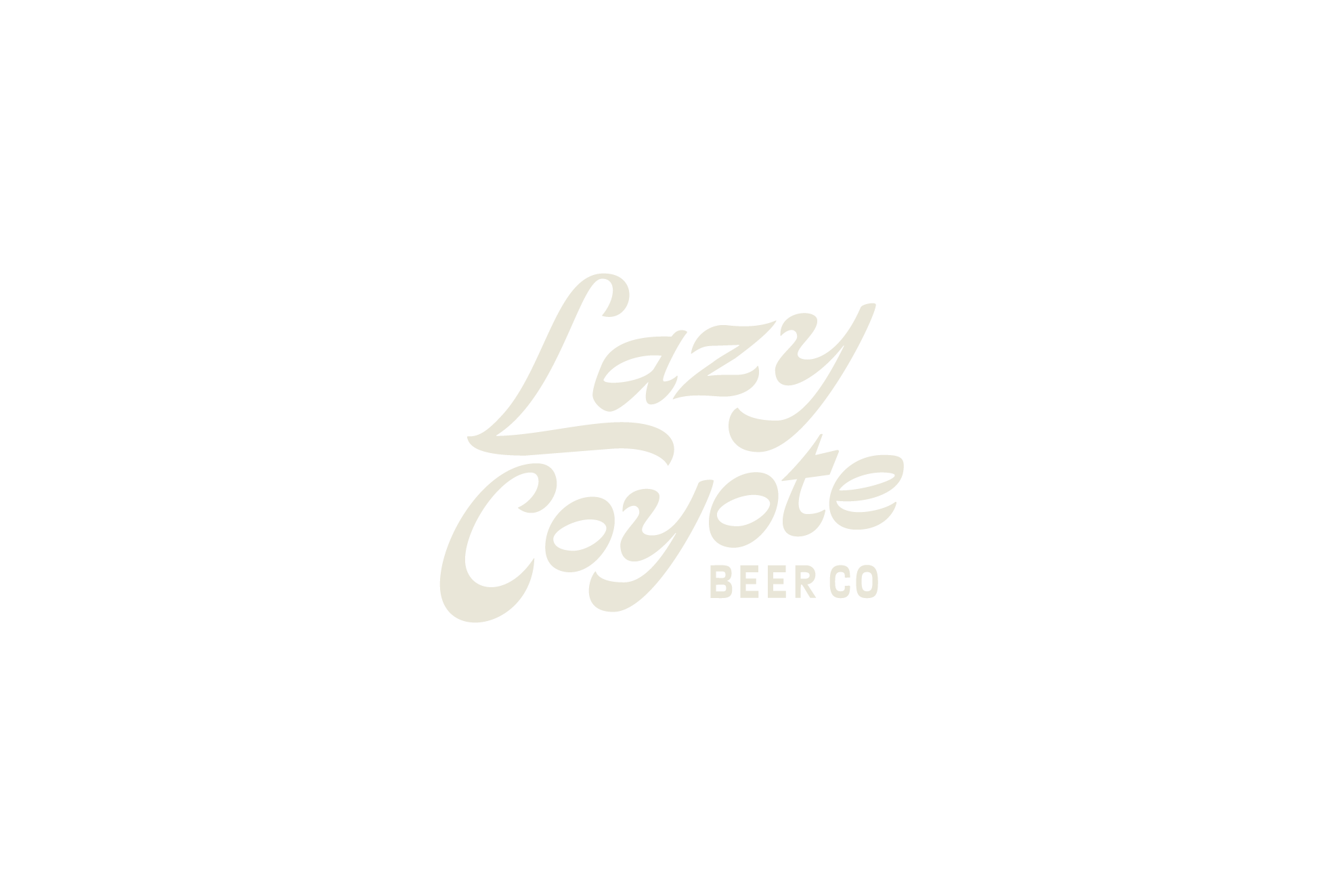 Lazy Coyote Beer Co Logo