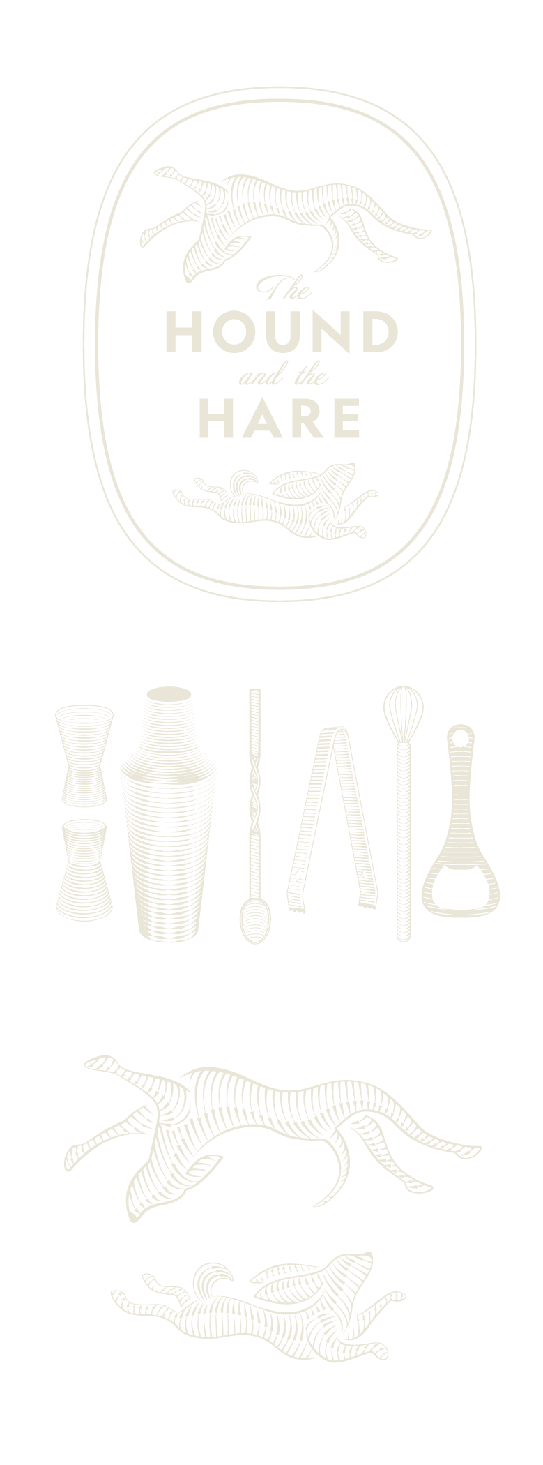 Group of brand assets sample five