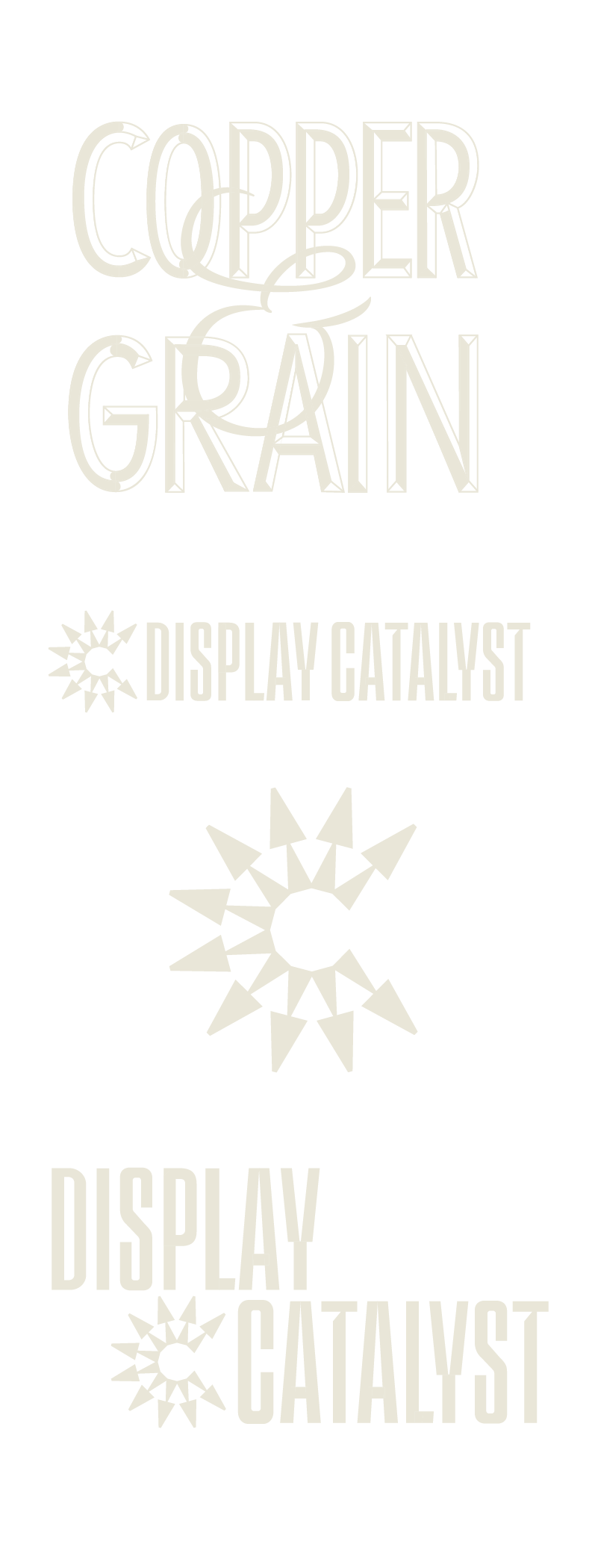Group of brand assets sample five
