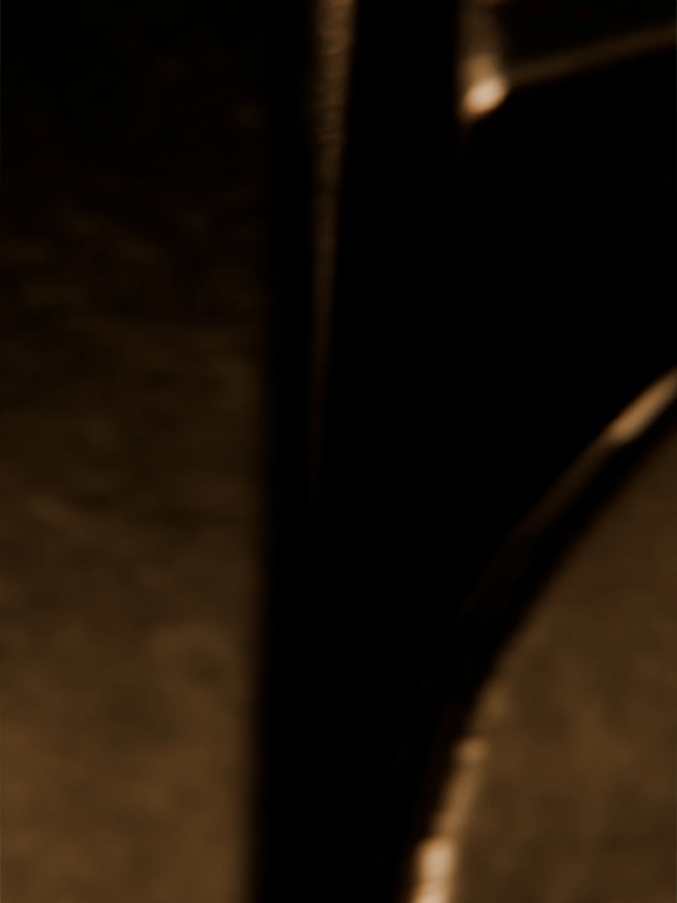 Close-up of a dark surface with soft brown and black shadows and textures.