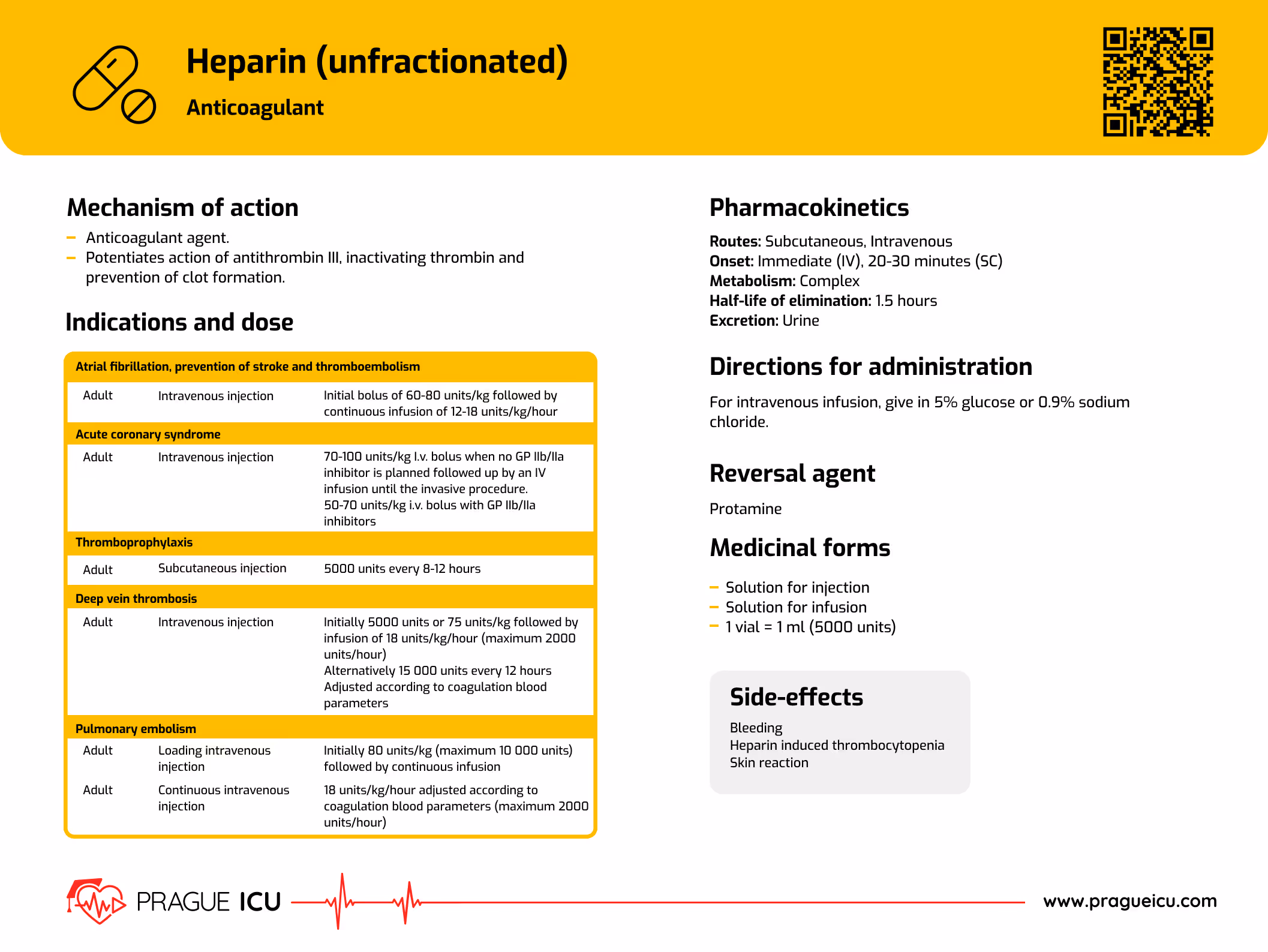 Heparin (unfractionated)