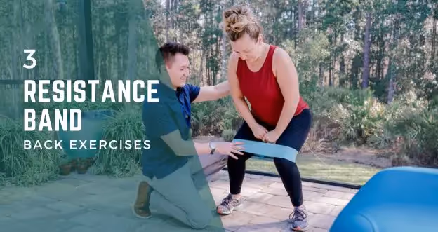 3 Resistance Band Back Exercises | Effective Exercises for Posture 