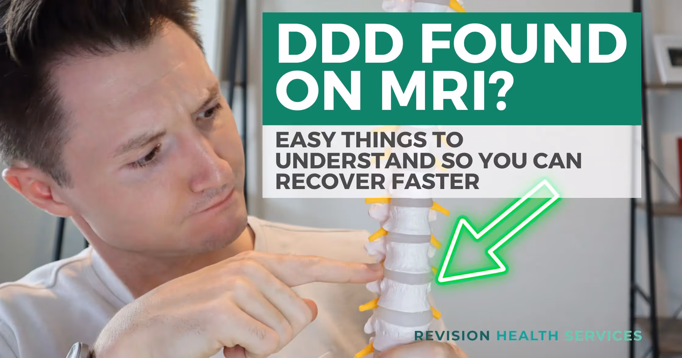 Degenerative Disc Disease (DDD) on an MRI