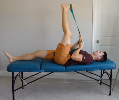 Strap to use for hip stretches for pain