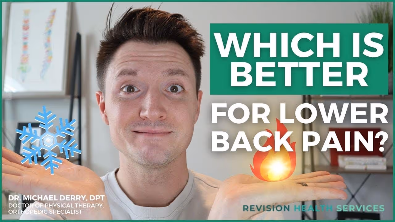 Ice or heat for lower back pain?