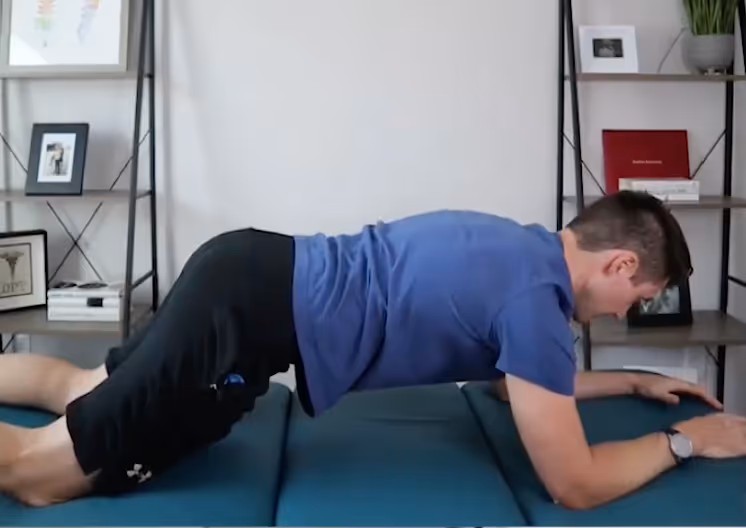 Modified Plank for Lower Back Pain