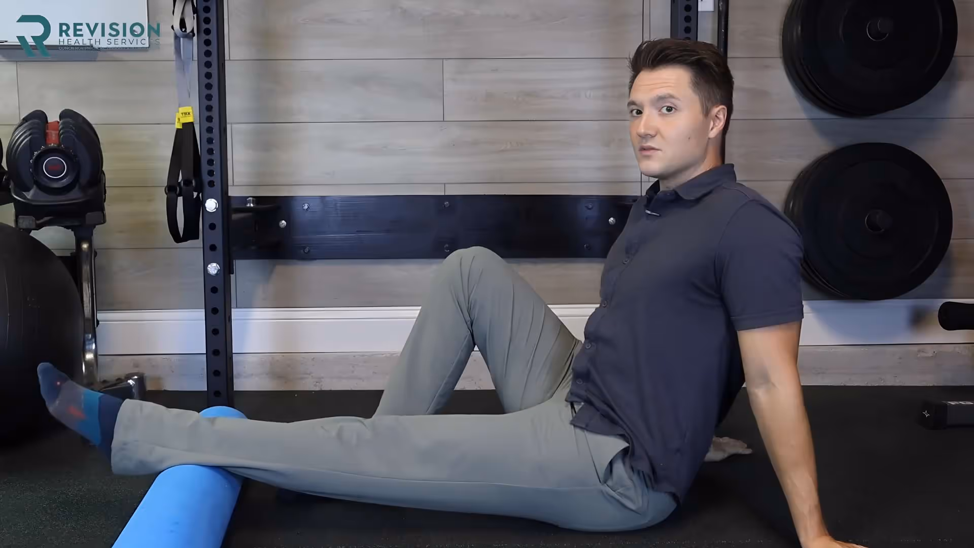 Foam Roller Exercise for Calf to Help Sciatica Pain