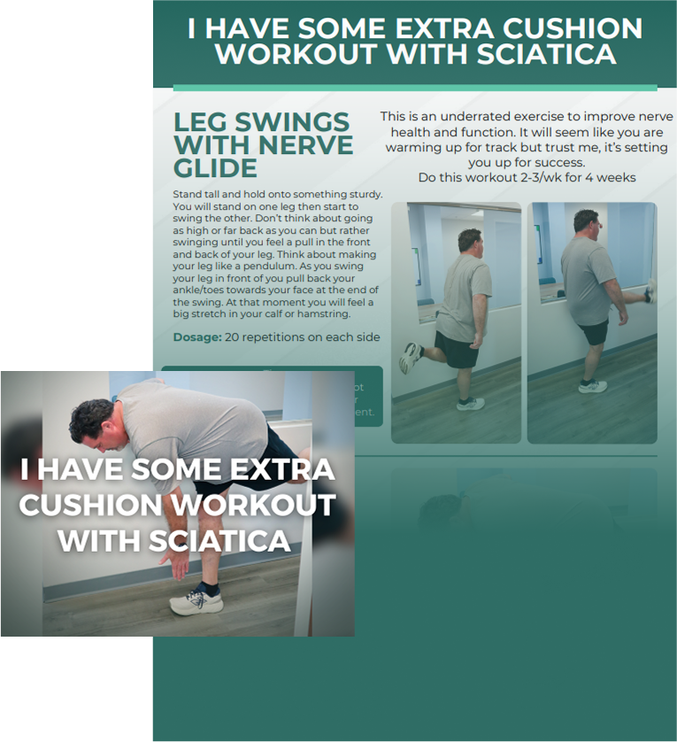 PDF workouts for those with some extra cushion
