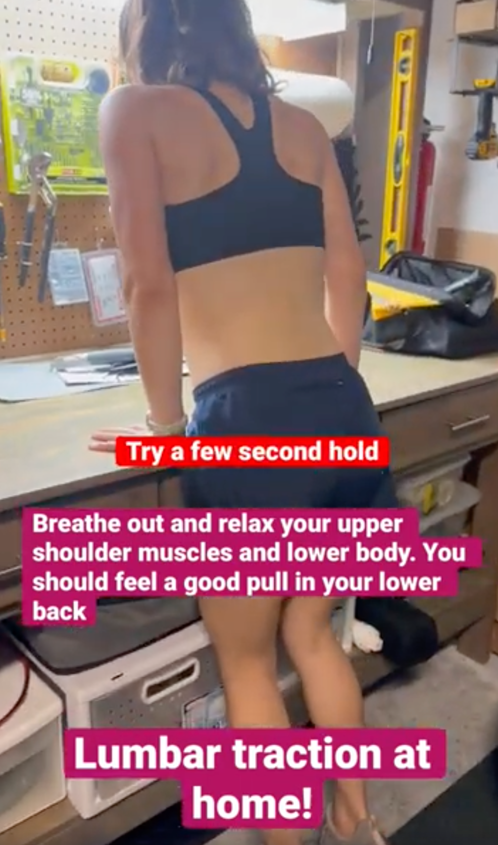 Lumbar Traction Exercise