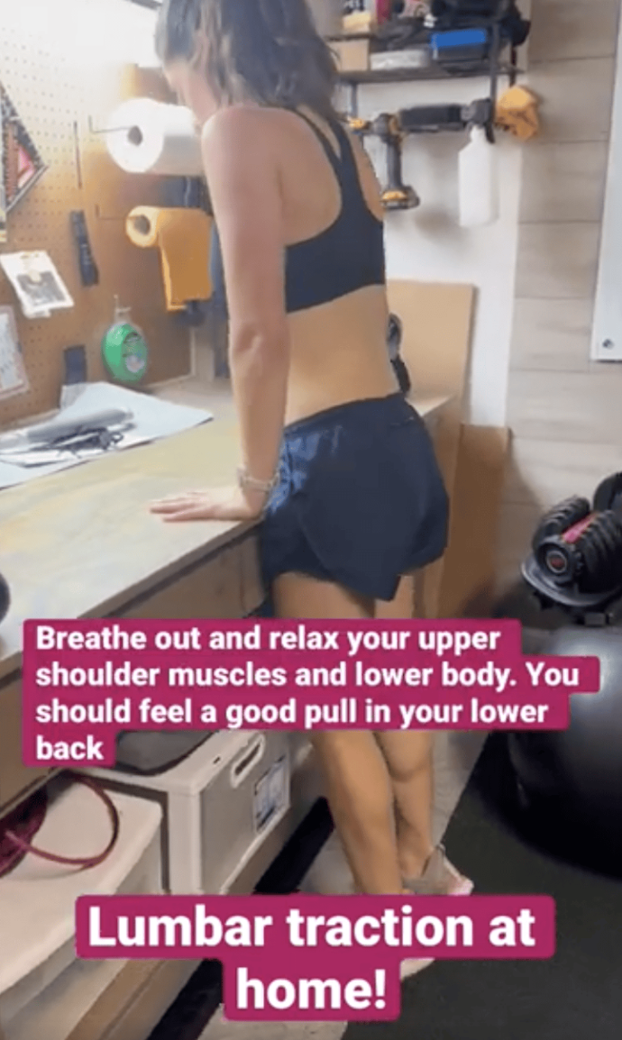 Decompress your spine with Lumbar traction