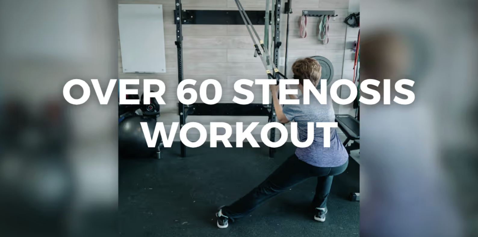 Lateral Lunge Exercise for Spinal Stenosis