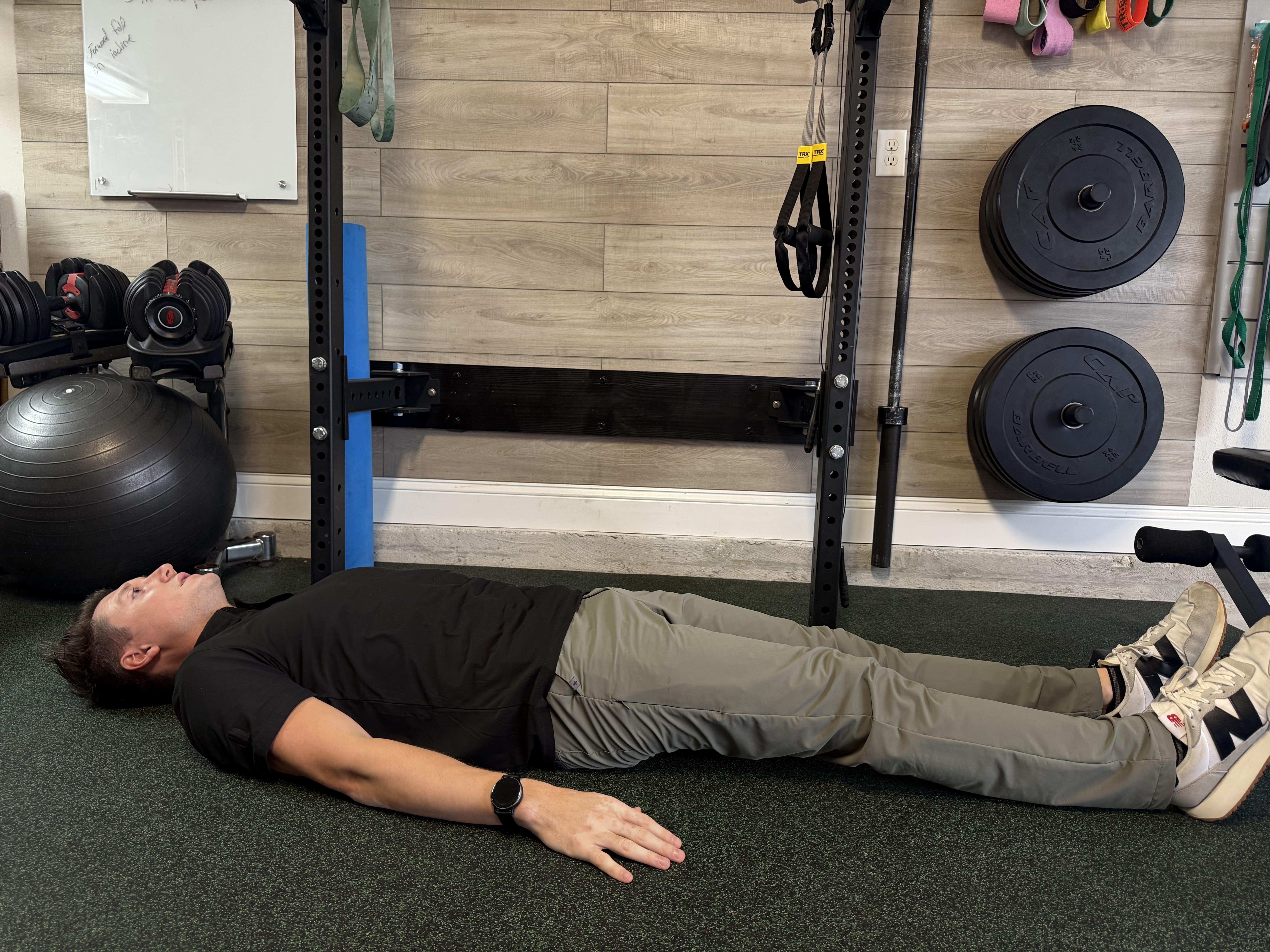 The Straight Leg Raise Starting Position