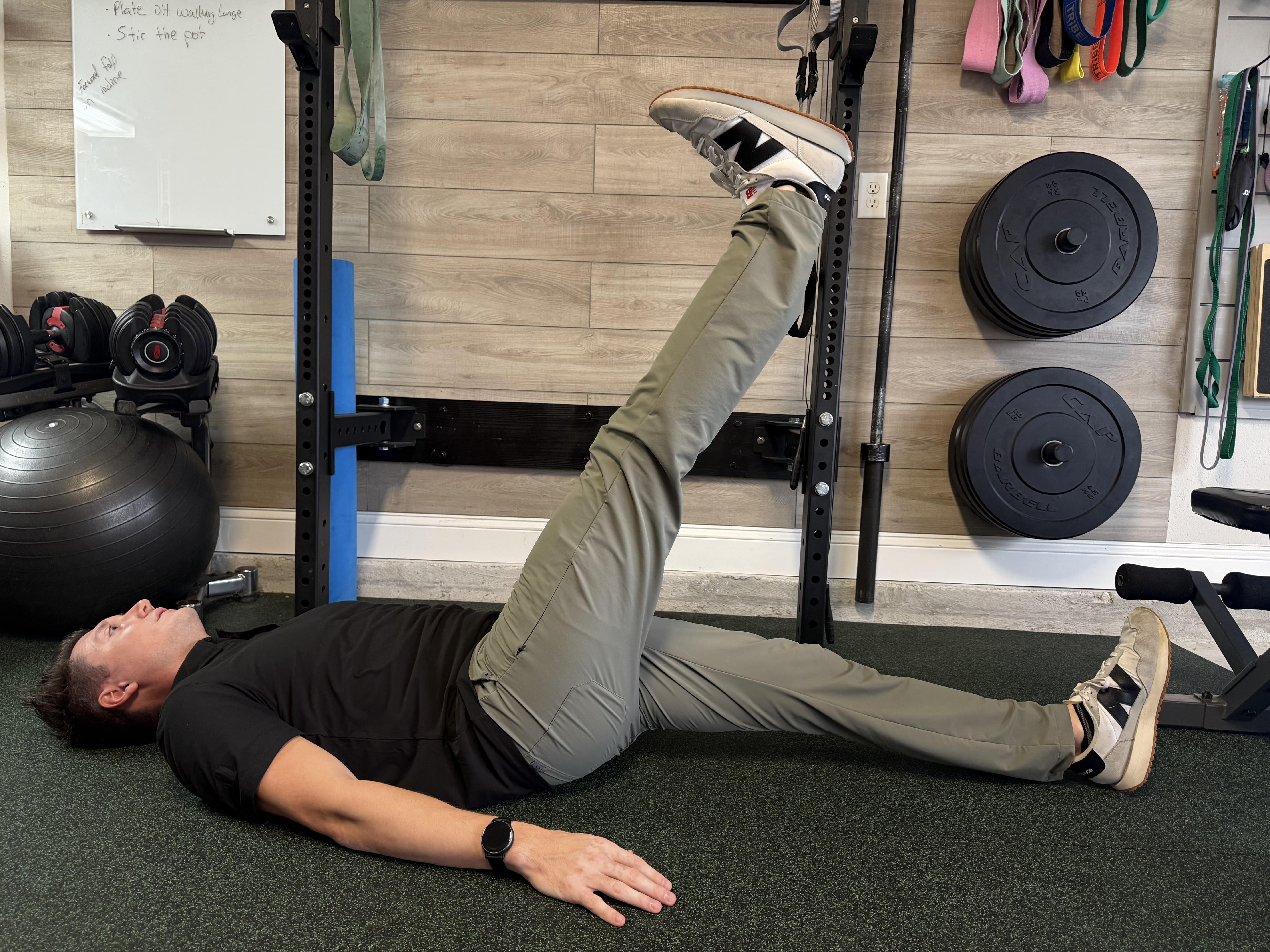 The Straight Leg Raise Leg Raised