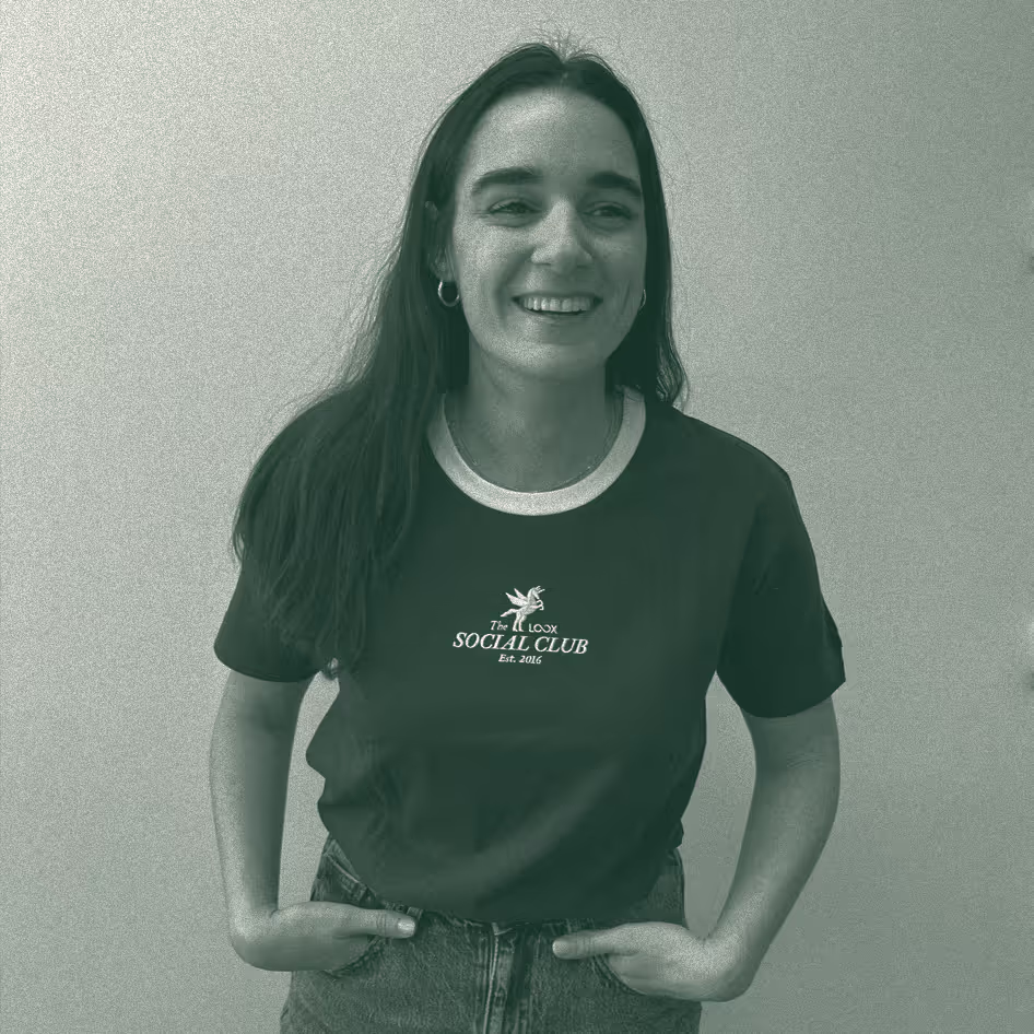 loox social club member tshirt example