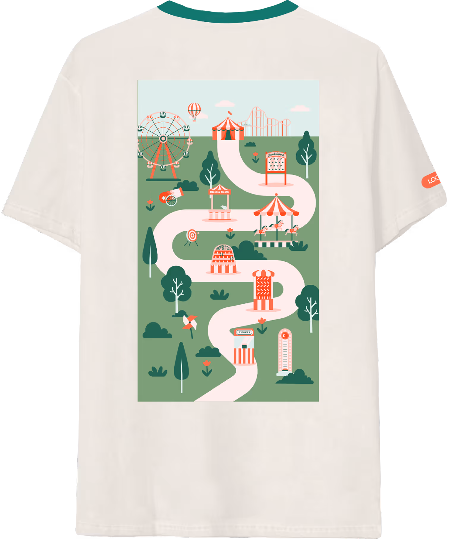 Game Map T-shirt - Loox