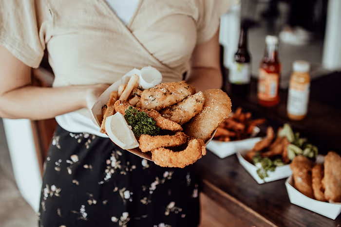 Fresh fish and chips Coffs Harbour Sawtell Woopi Toormina