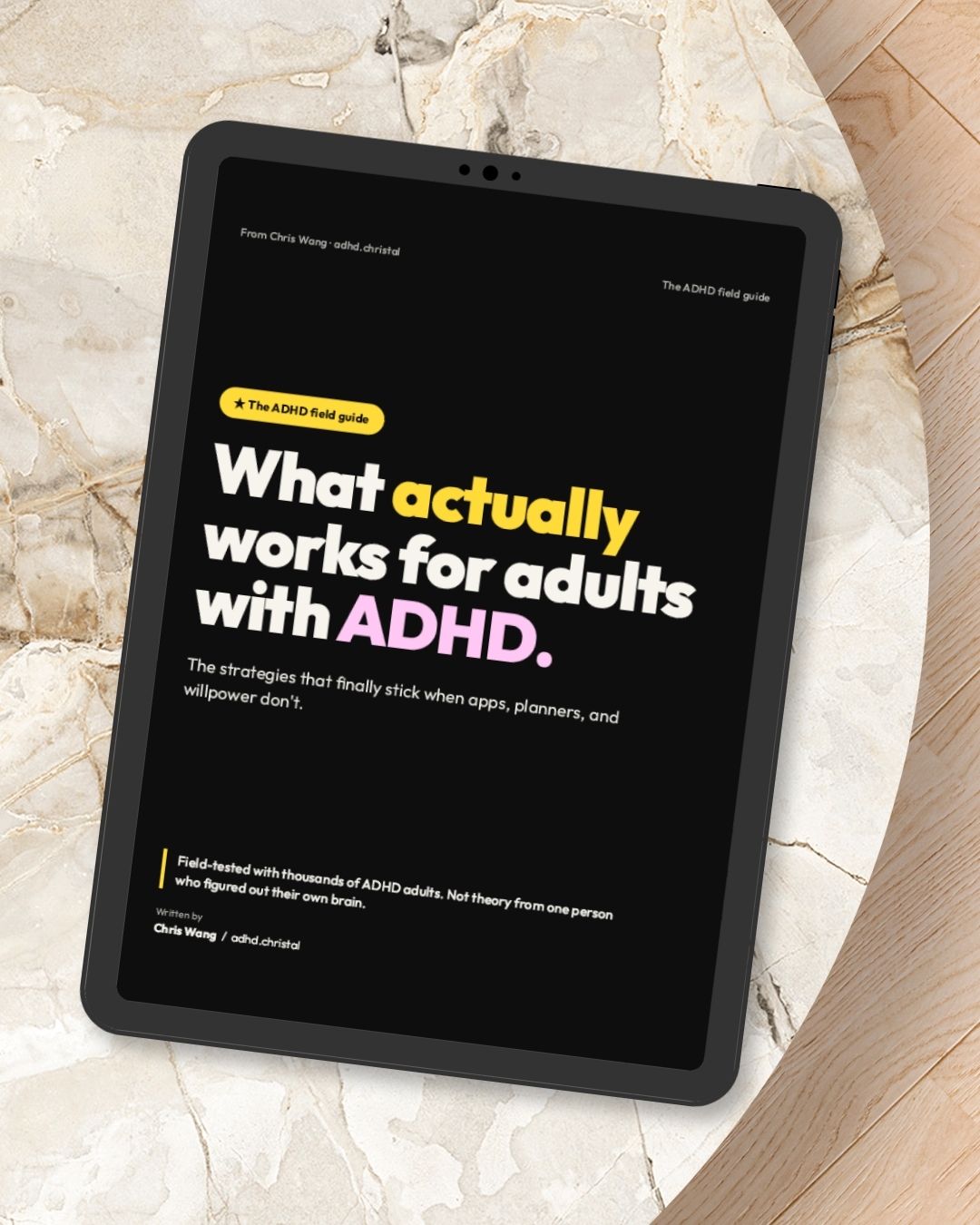 What actually works for adults with ADHD