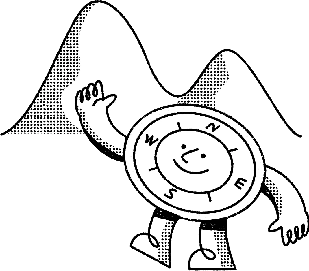 This is a decorative image that shows everything we do ladders up to our mission