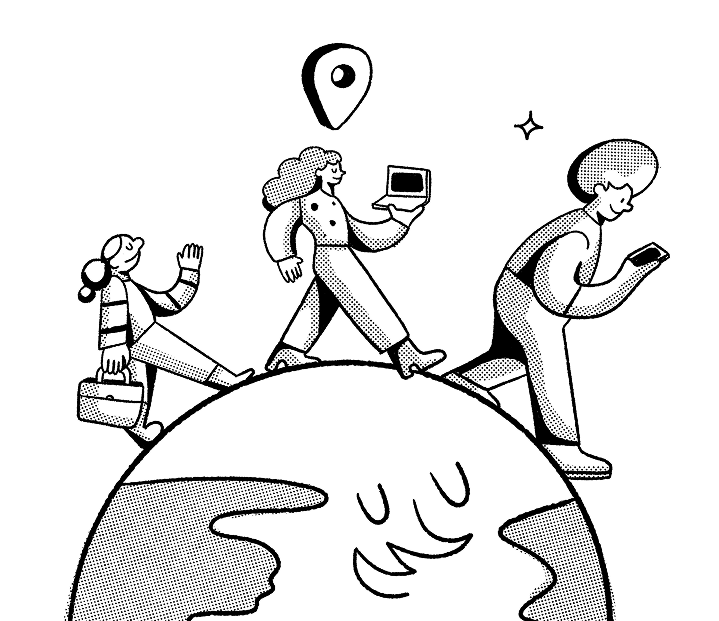  A white clock displayed on a black background, emphasizing the clock's design and timekeeping function.