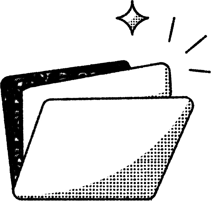 Illustration of a smiling oyster with a pearl inside its open shell.