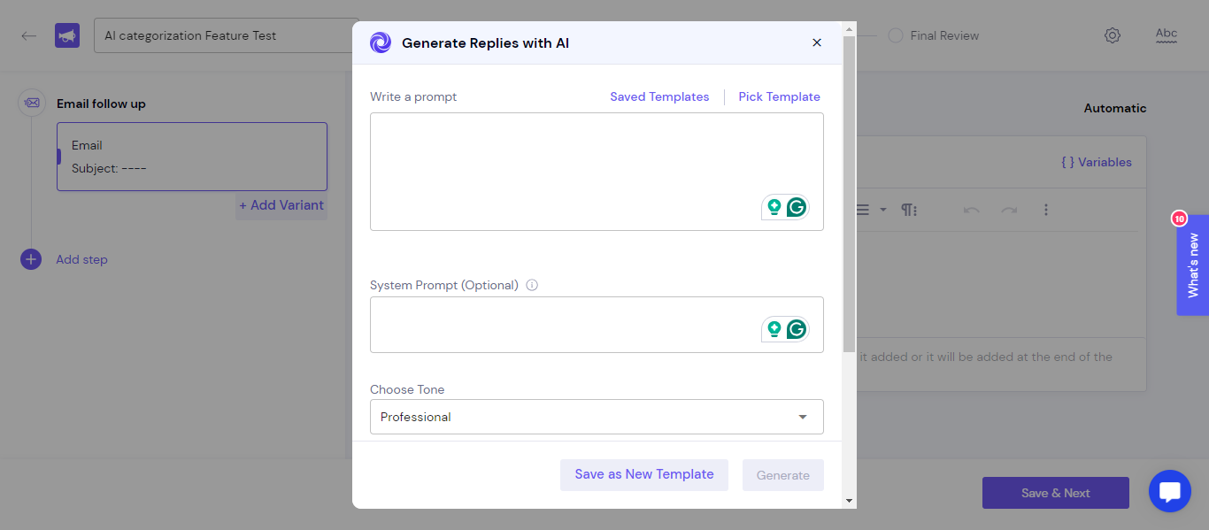 How to write emails using SmartAI? | Smartlead.ai