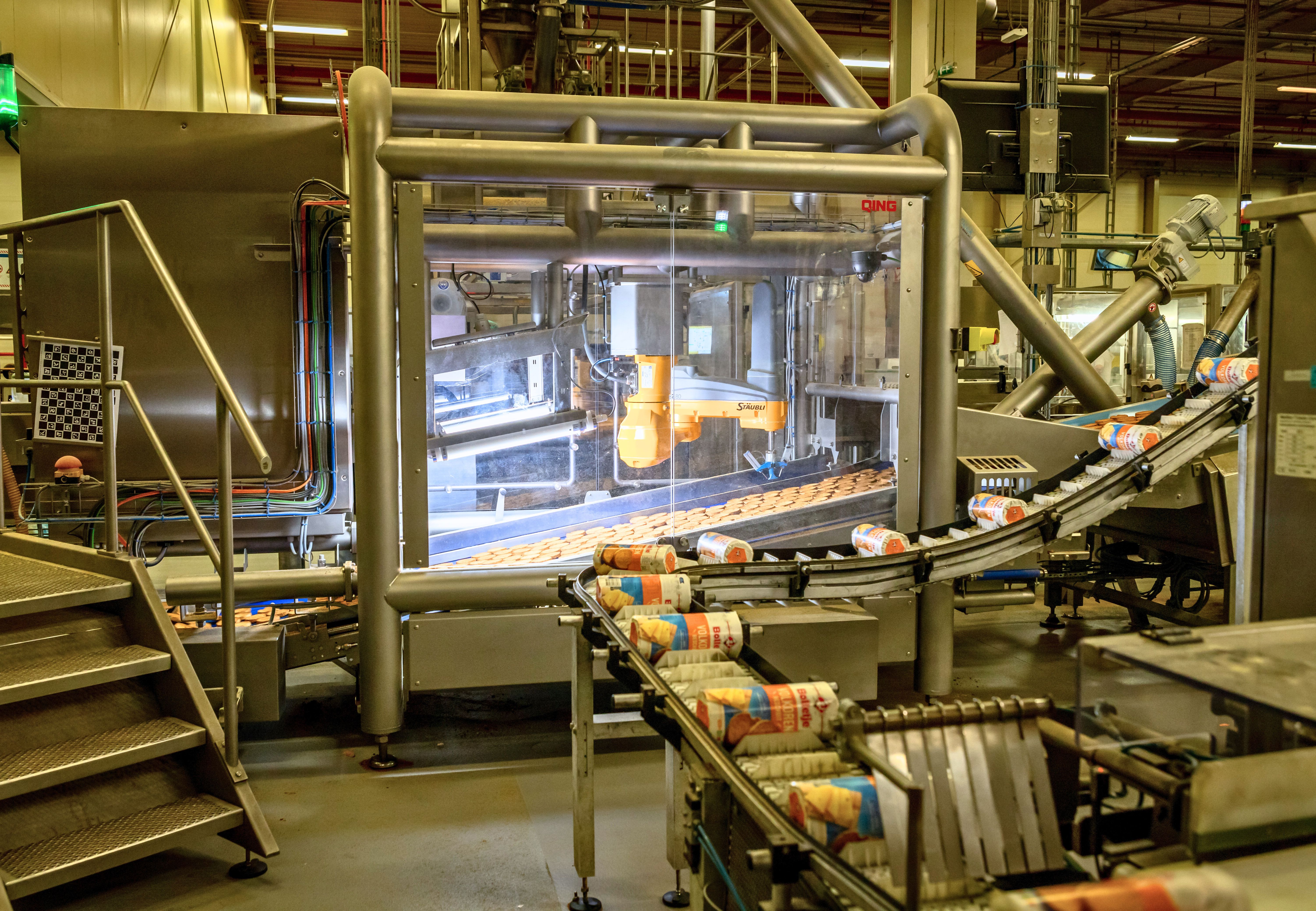 sorting quality control system bakery