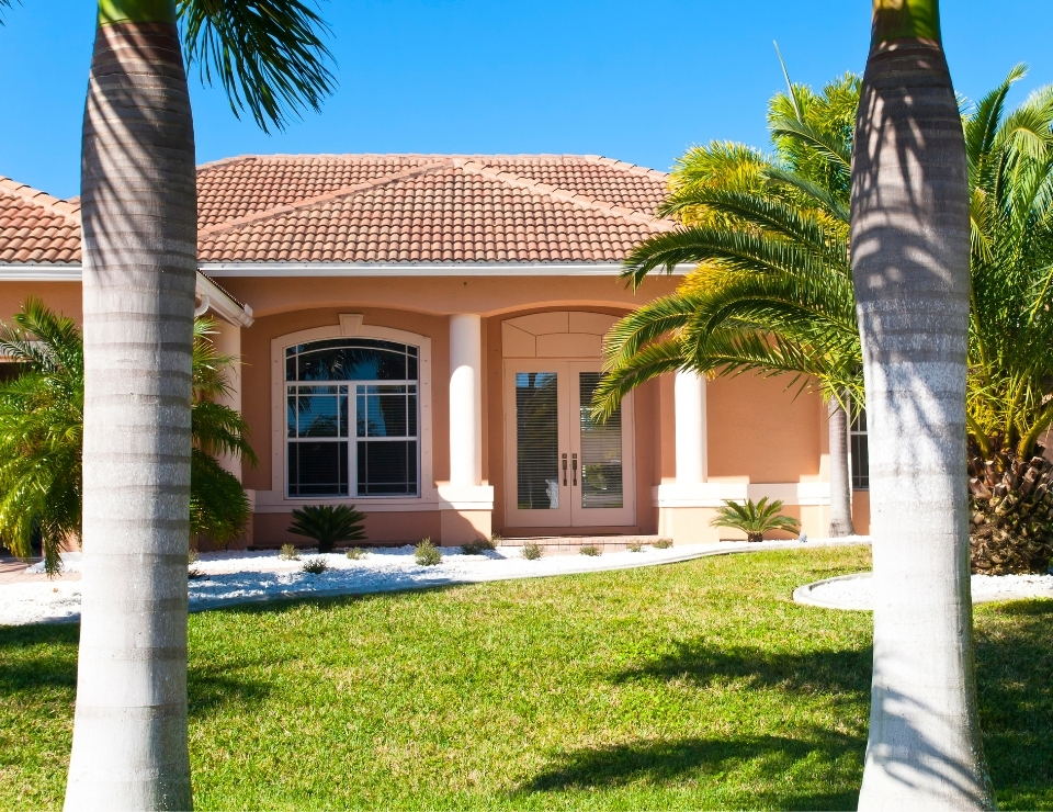 Florida house exterior.