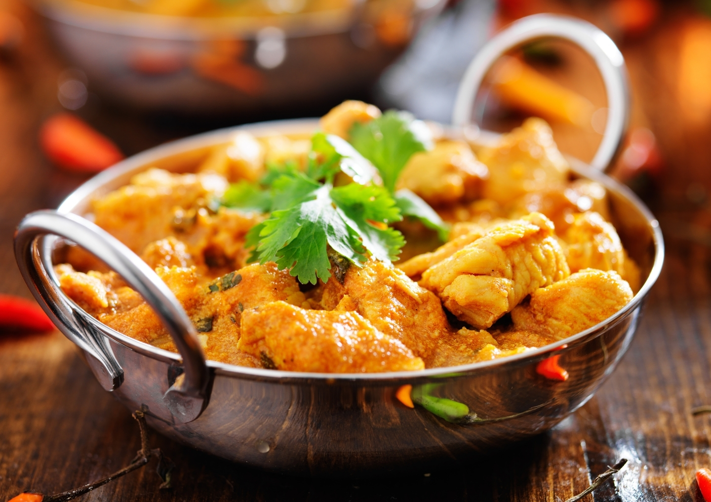 Indian chicken curry.