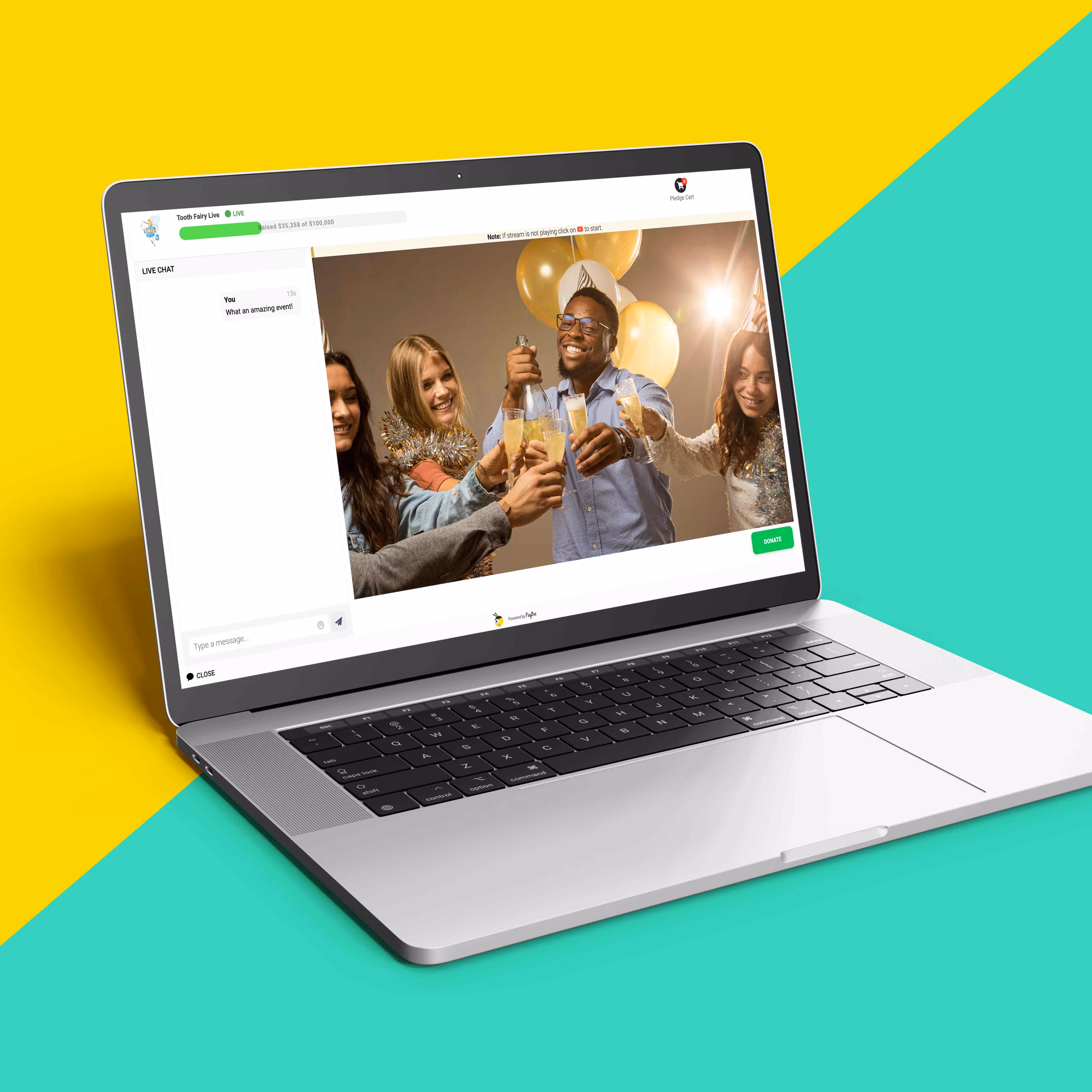 paybee virtual fundraising software