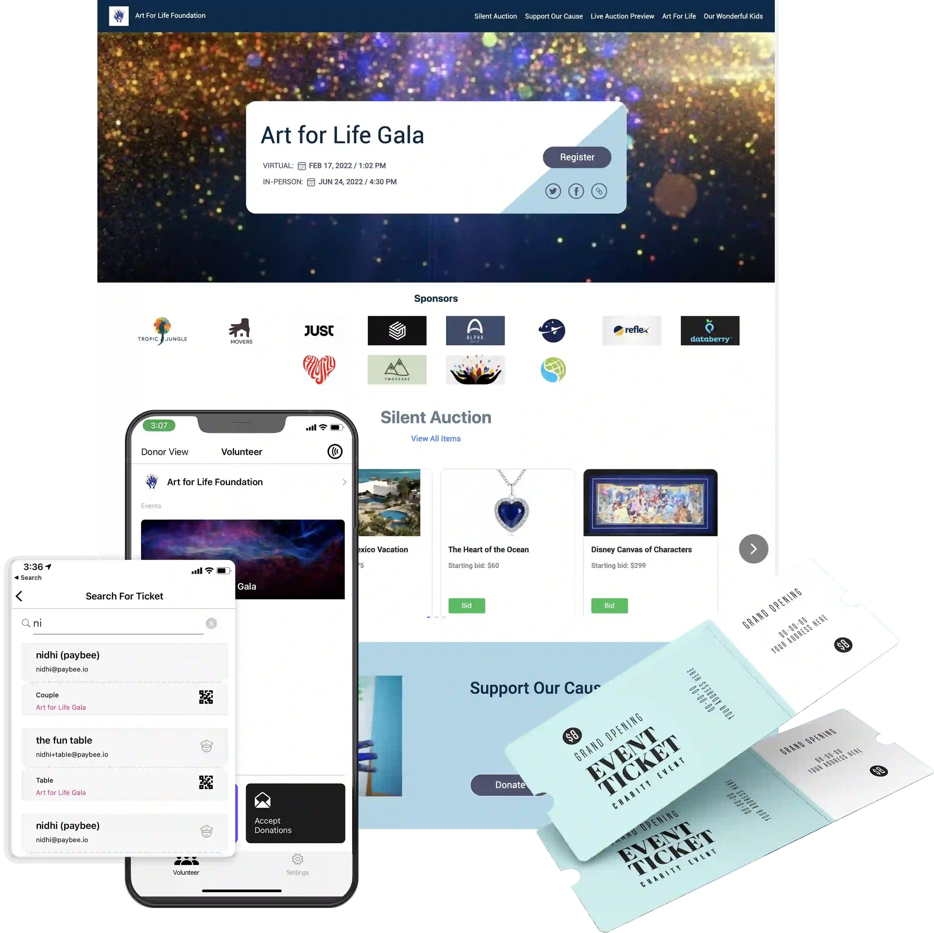 Paybee: Nonprofit Fundraising Tools to Enhance Your Event Check-in Process