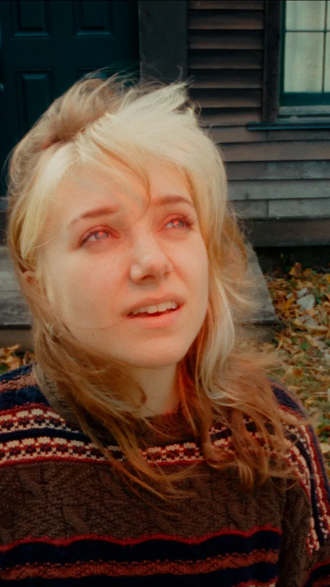 A young woman prepares for an interstellar journey ...with cookies.