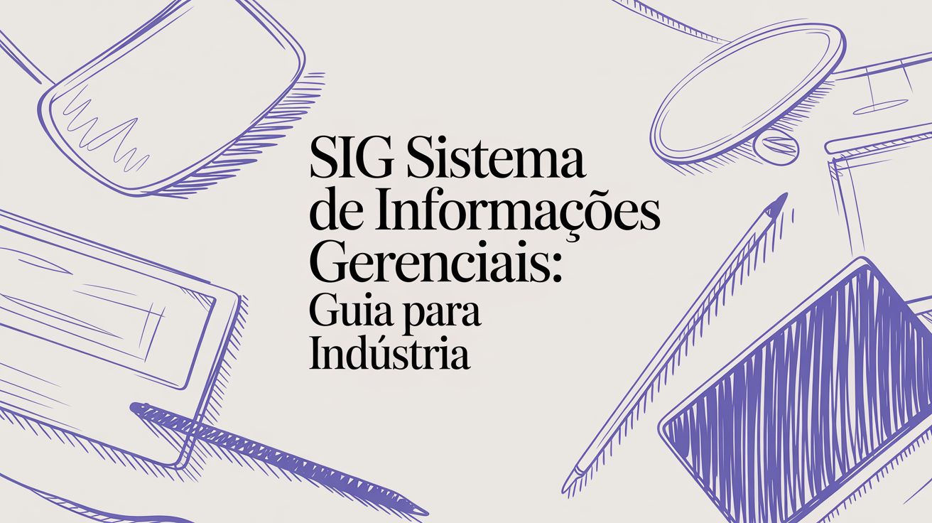 SIG Sistema de Informações Gerenciais: Guia para Indústria