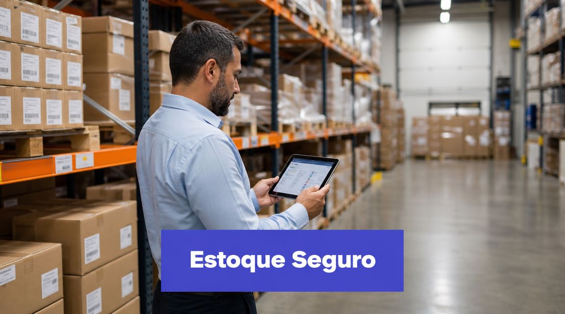 Calculando estoque de segurança e ponto de ressuprimento