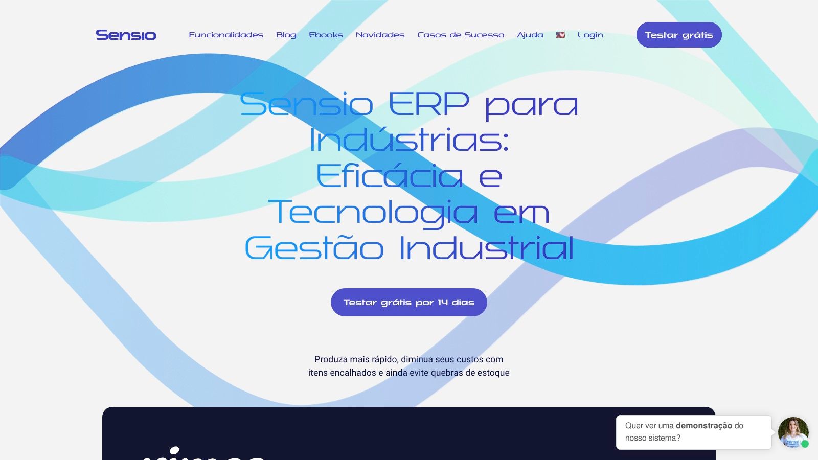 Screenshot from https://sensio.com.br