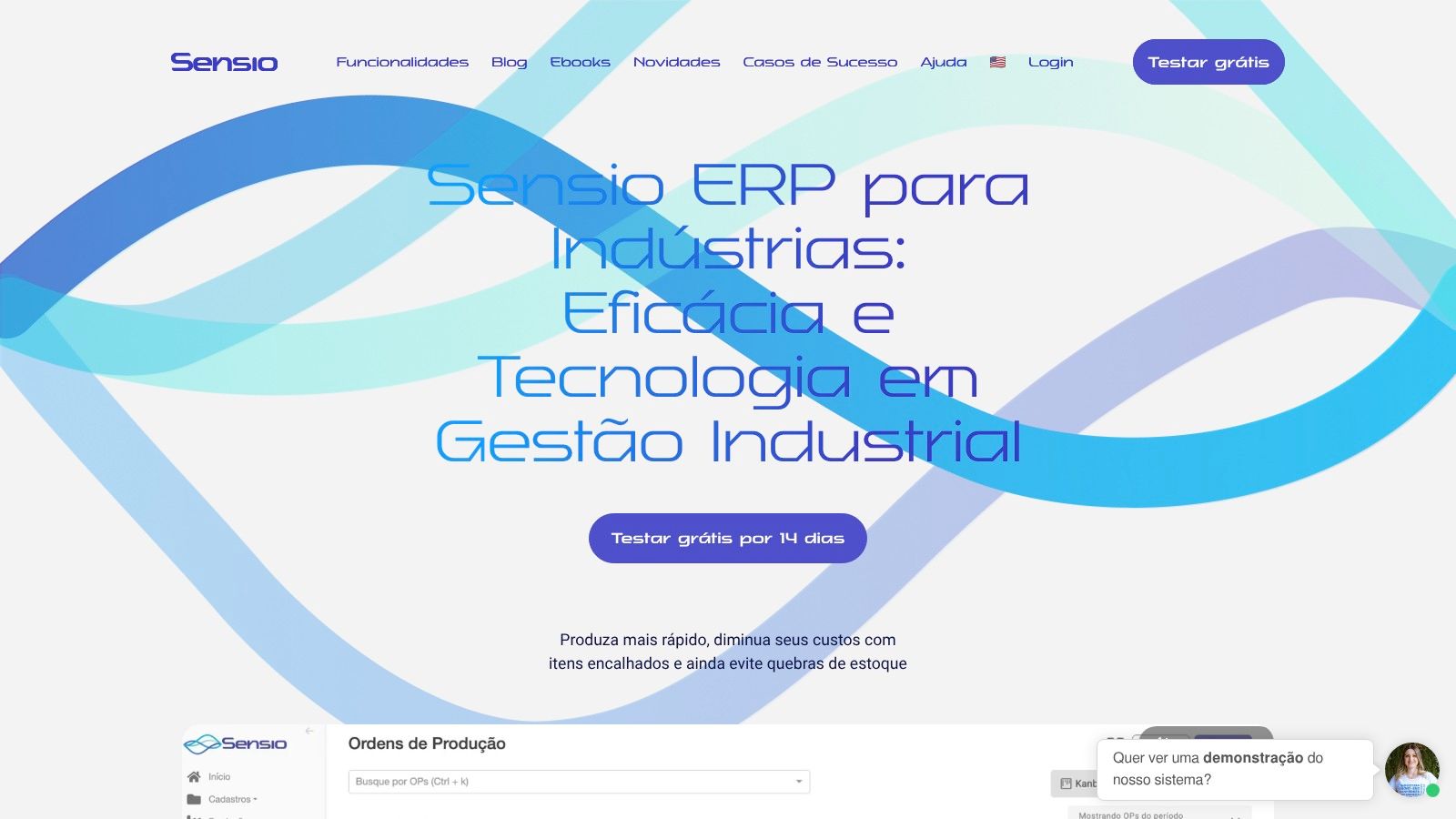 Screenshot from https://sensio.com.br