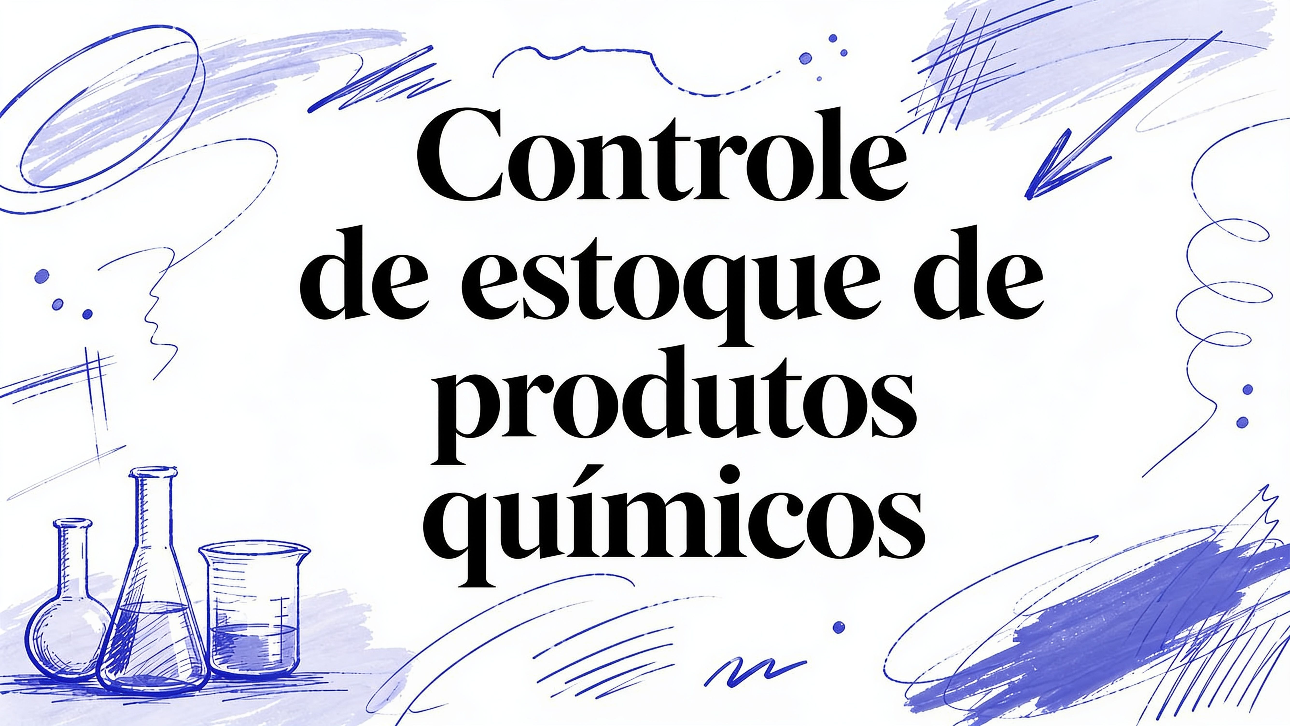 Controle de estoque de produtos quimicos
