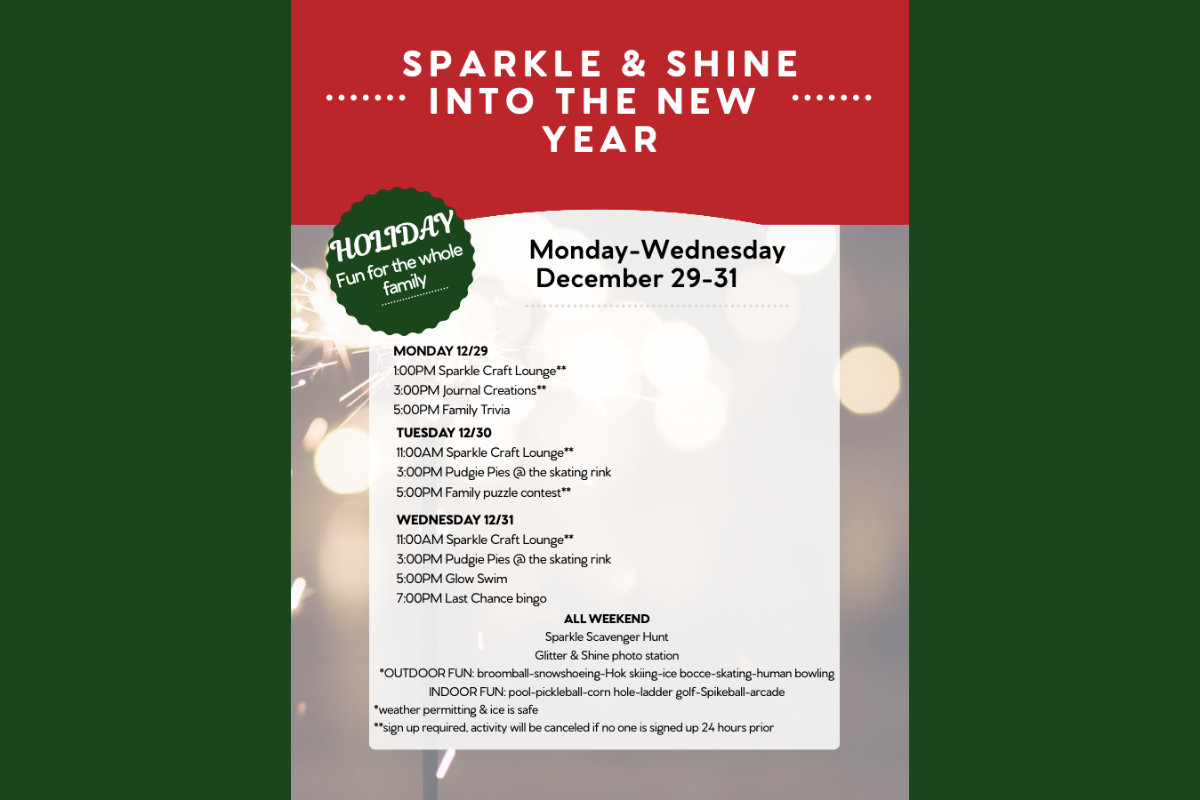 Sparkle & Shine Into the New Year