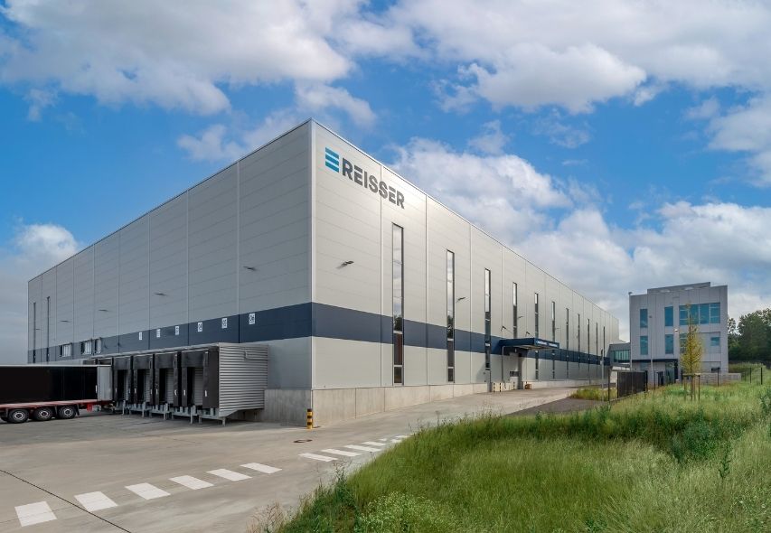 Logistikzentrum der Reisser Schraubentechnik GmbH im Industriepark Osterburken.