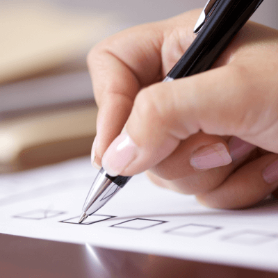 couple looking at computer