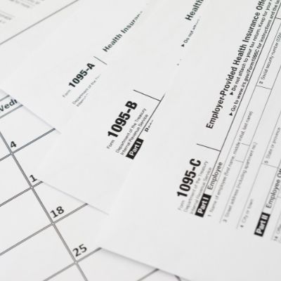Examples of Forms 1095-A, 1095-B, and 1095-C