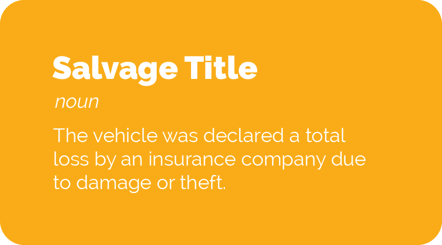 salvage title definition