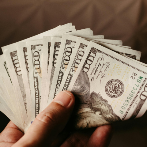 couple looking at computer