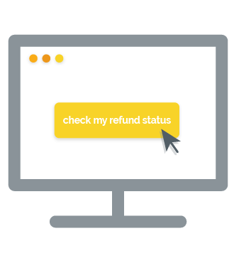 checking refund status on a computer